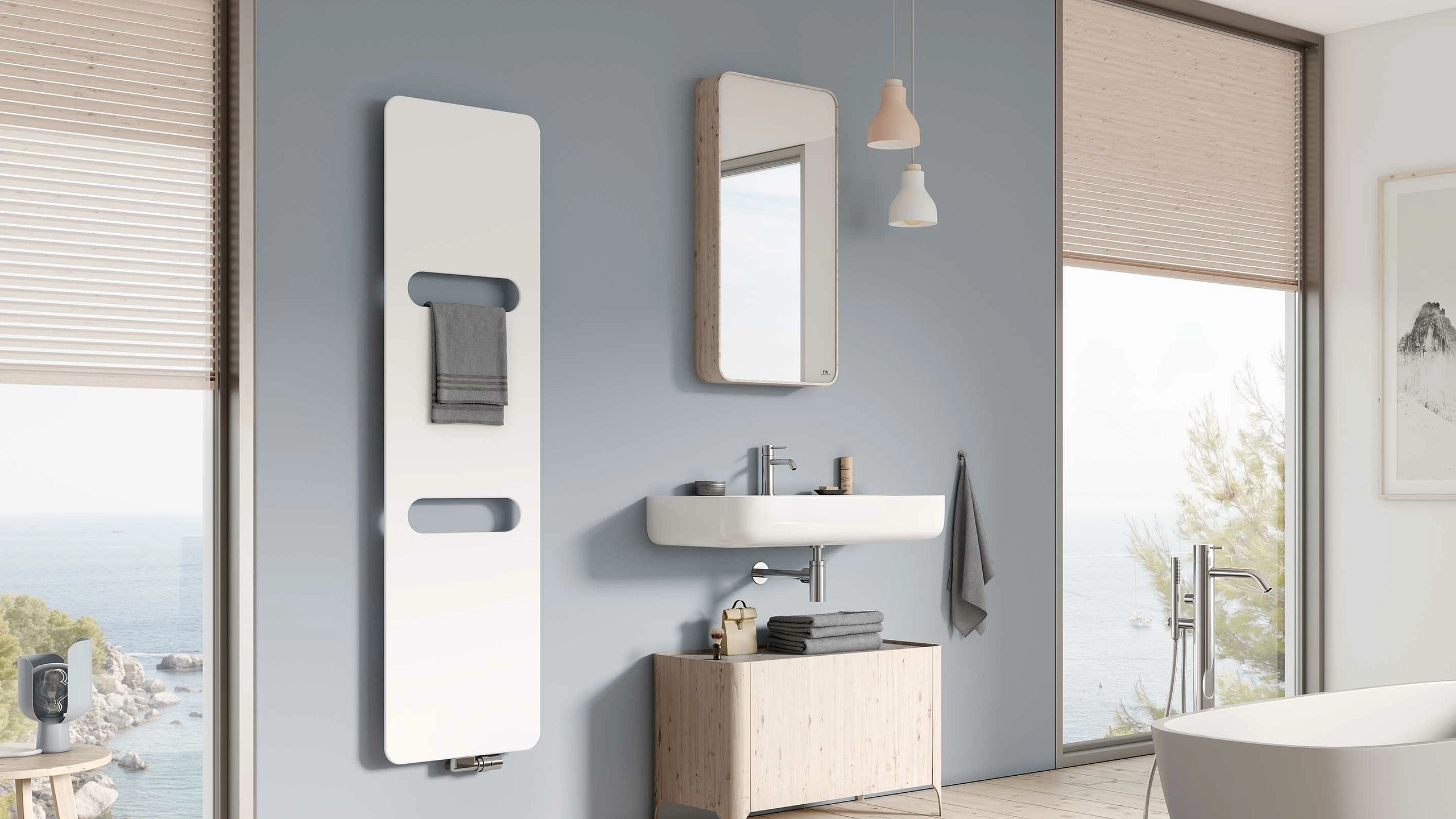 Fineo | Balta, RAL 9016 | 500 x 1800 mm